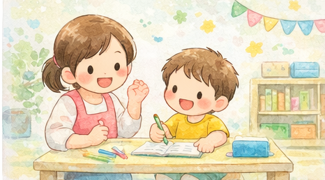 個別指導の様子